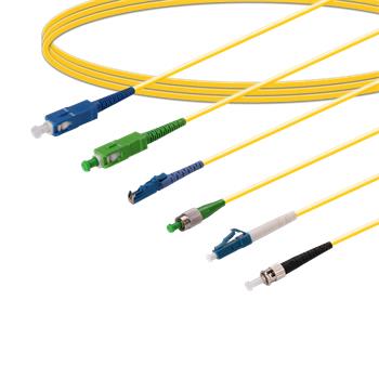 Sada kabelů a spojek pro měření k OTDR