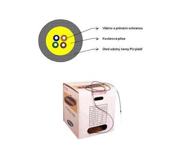 SAMSUNG DROP kabel,4 vlákna singlemode 9/125, G.657A