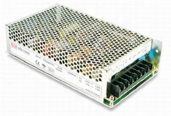 Spínaný zálohovaný zdroj Mean Well AD-155B, 155W 27.6+27.1V OUT