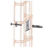 Stoupačkový držák DZM 7 pro žlab MERKUR 2