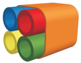 Svazek HDPE DuraMulti DB 4x14/10