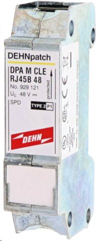 Svodič přepětí pro datové sítě a Ethernet DEHN DPA M CLE RJ45B 48