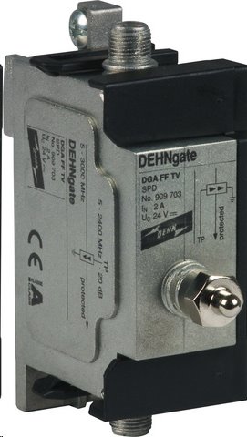 Svodič pro koaxiální konektory F DEHN DGA FF TV