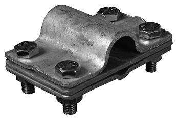 Svorka k jímací tyči na oddálený hromosvod SJ 1