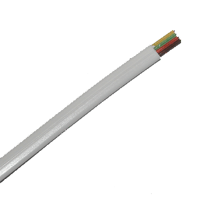 Telefonní kabel 4 žíly - 100m, bílý