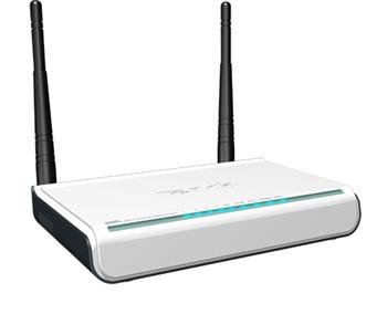 Tenda W300D ADSL+, 802.11n, 300 Mbps, 4x LAN, 1xWAN