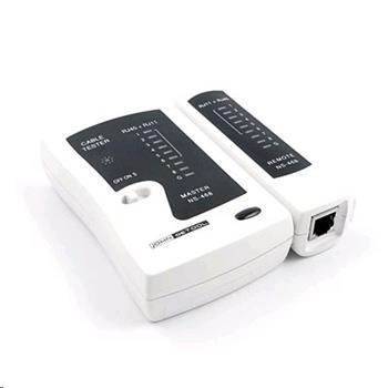 Tester kabelů RJ11/ RJ12/ RJ45/ UTP/ FTP - NS-468