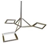 Trojnožka 48-2000-650U na dlaždice PROFI, zinek Žár