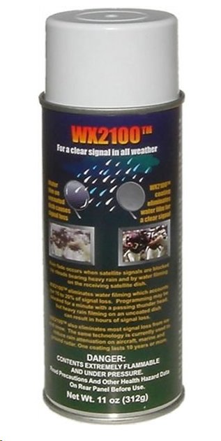 WaveRF Sprej WX2100 proti námraze a ulpívání sněhu na anténách, anténních radomech