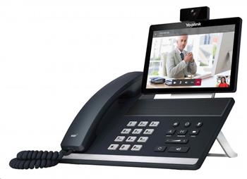 Yealink VP59 IP tel., 8" bar. LCD, 27 prog. tl., GigE, VCS