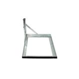 Základna na dlaždici pro anténní stožár 35mm - zinek Žár