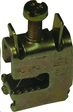 Zemnící svorka k 19“ panelu se zemnicí lištou